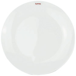 Make International Word 'Love' Side Plate